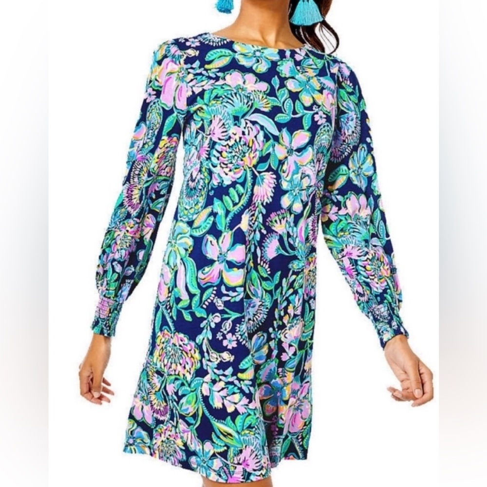 LILLY PULITZER | Diann Dress in High Tide Navy 🌺 L